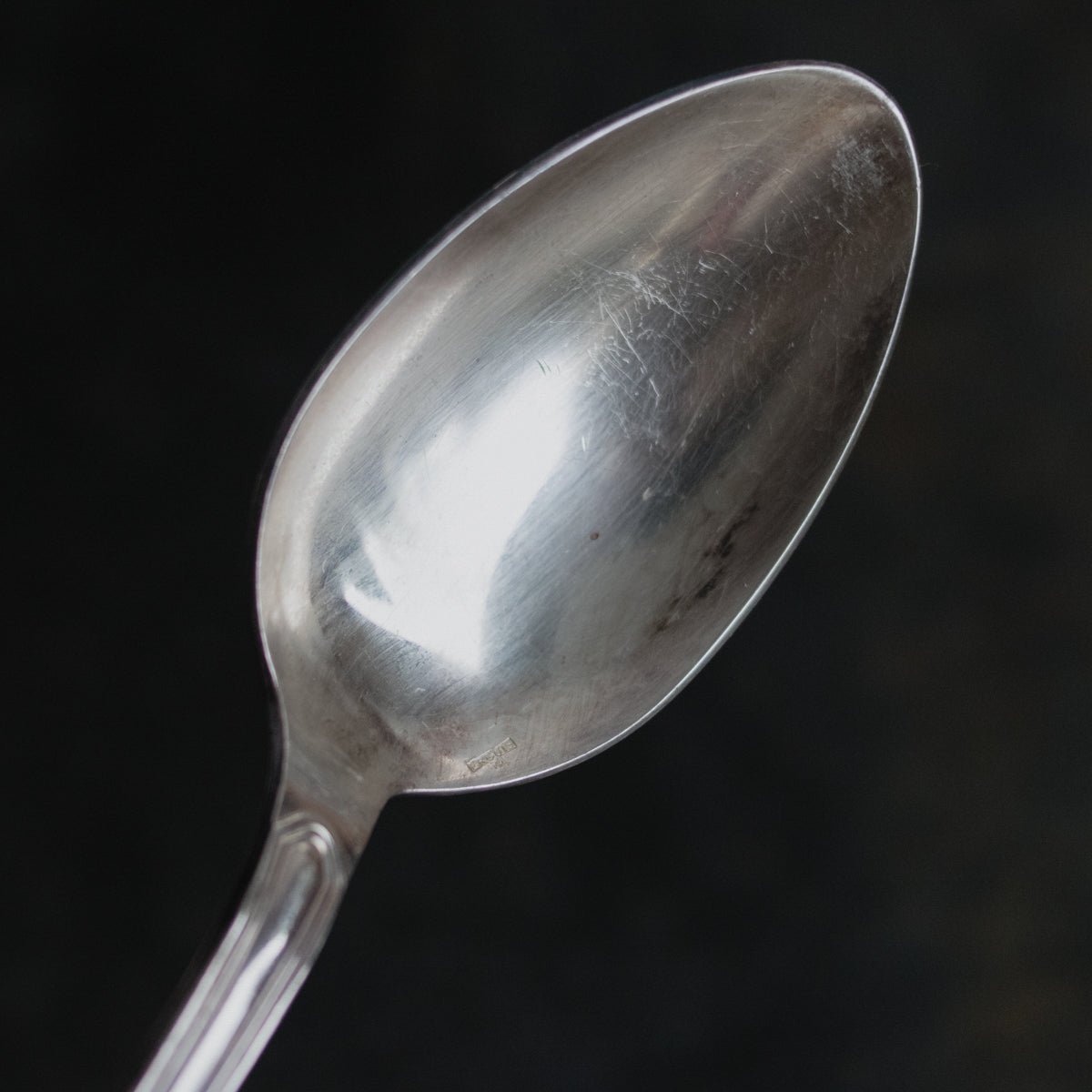 Vintage Ercuis Serving Spoon - elsie green - the french kitchen
