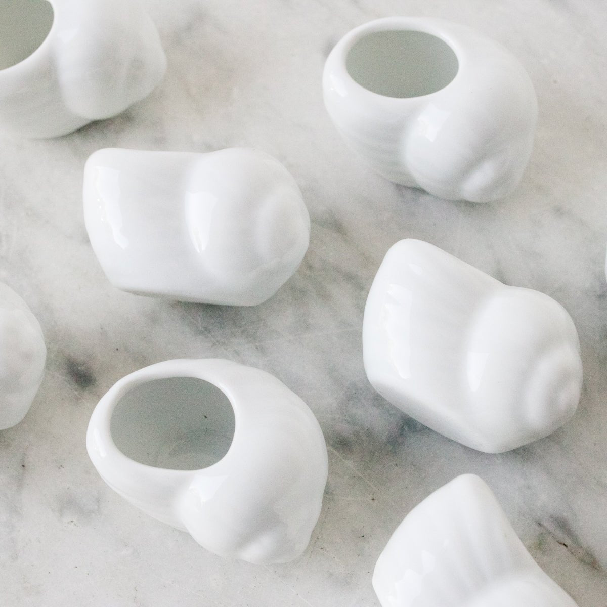 Vintage Escargot Pot Set Of 8 - elsie green - The French Kitchen