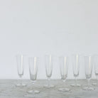 Vintage Etched Glass Set of 4 - elsie green - the french kitchen