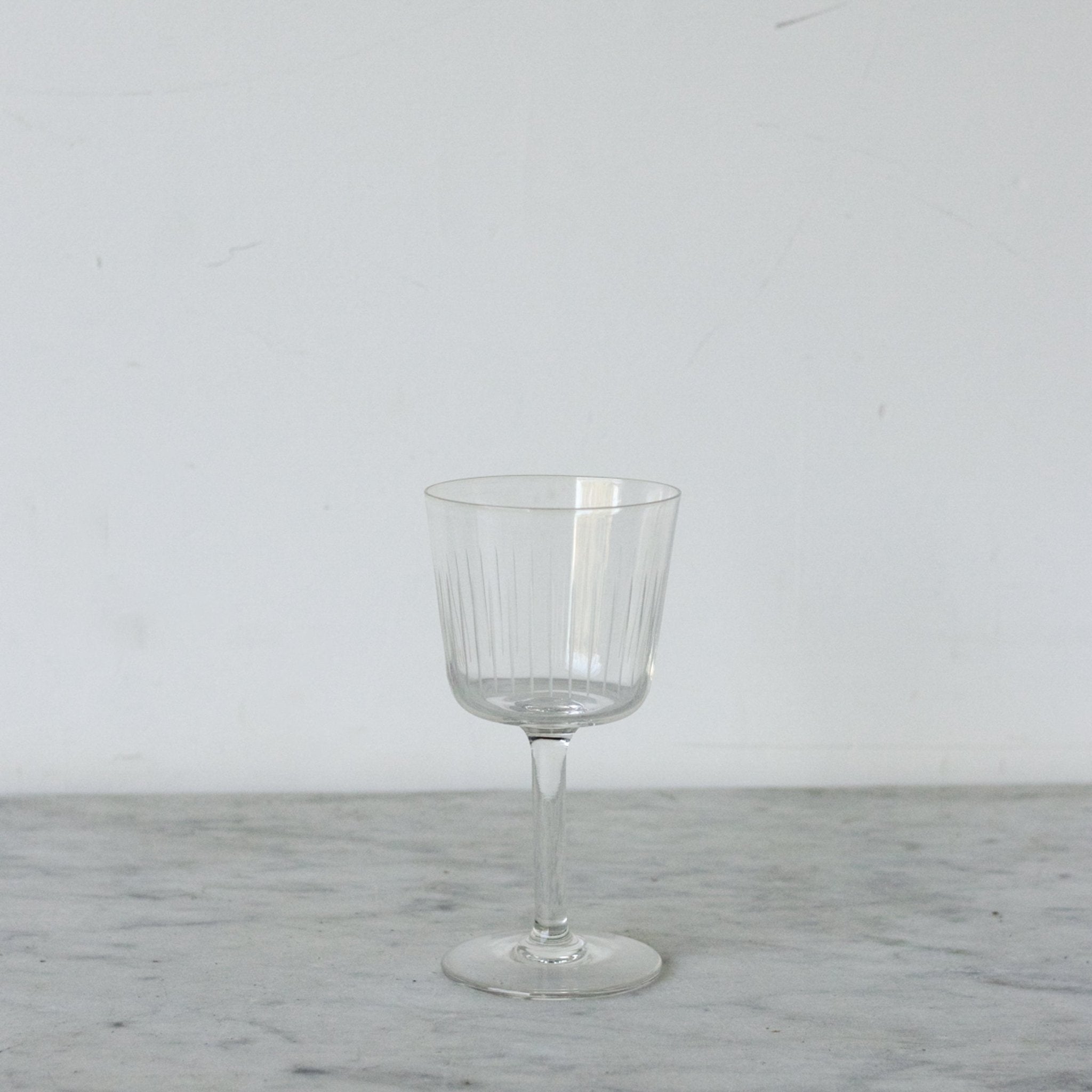 Vintage Etched Glass Set of 4 - elsie green - the french kitchen