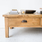 Vintage Farmhouse Coffee Table - elsie green - furniture