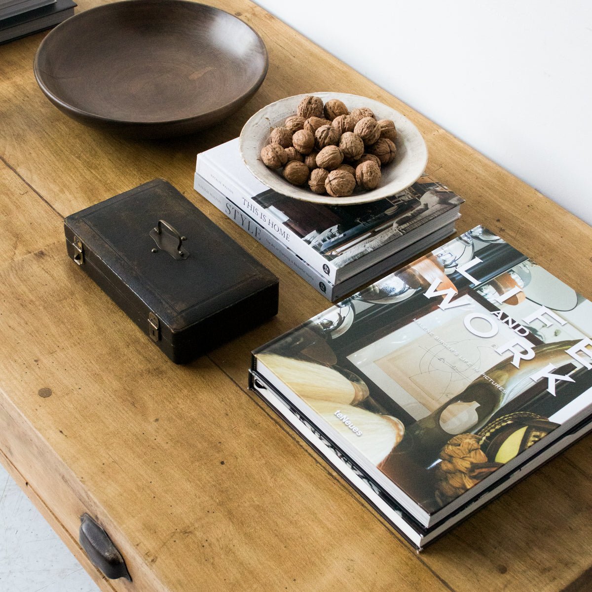 Vintage Farmhouse Coffee Table - elsie green - furniture