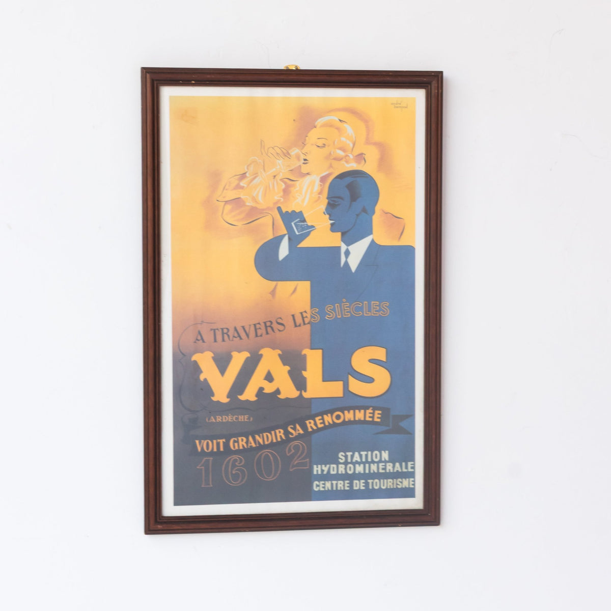 Vintage French Advertisement | Vals Mineral Water - elsie green - art