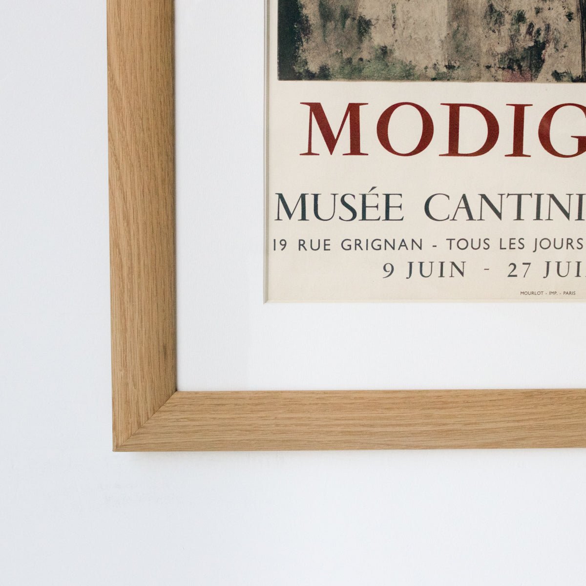 Vintage French Advertising Poster | Modigliani Musée Cantini Marseille - elsie green - art