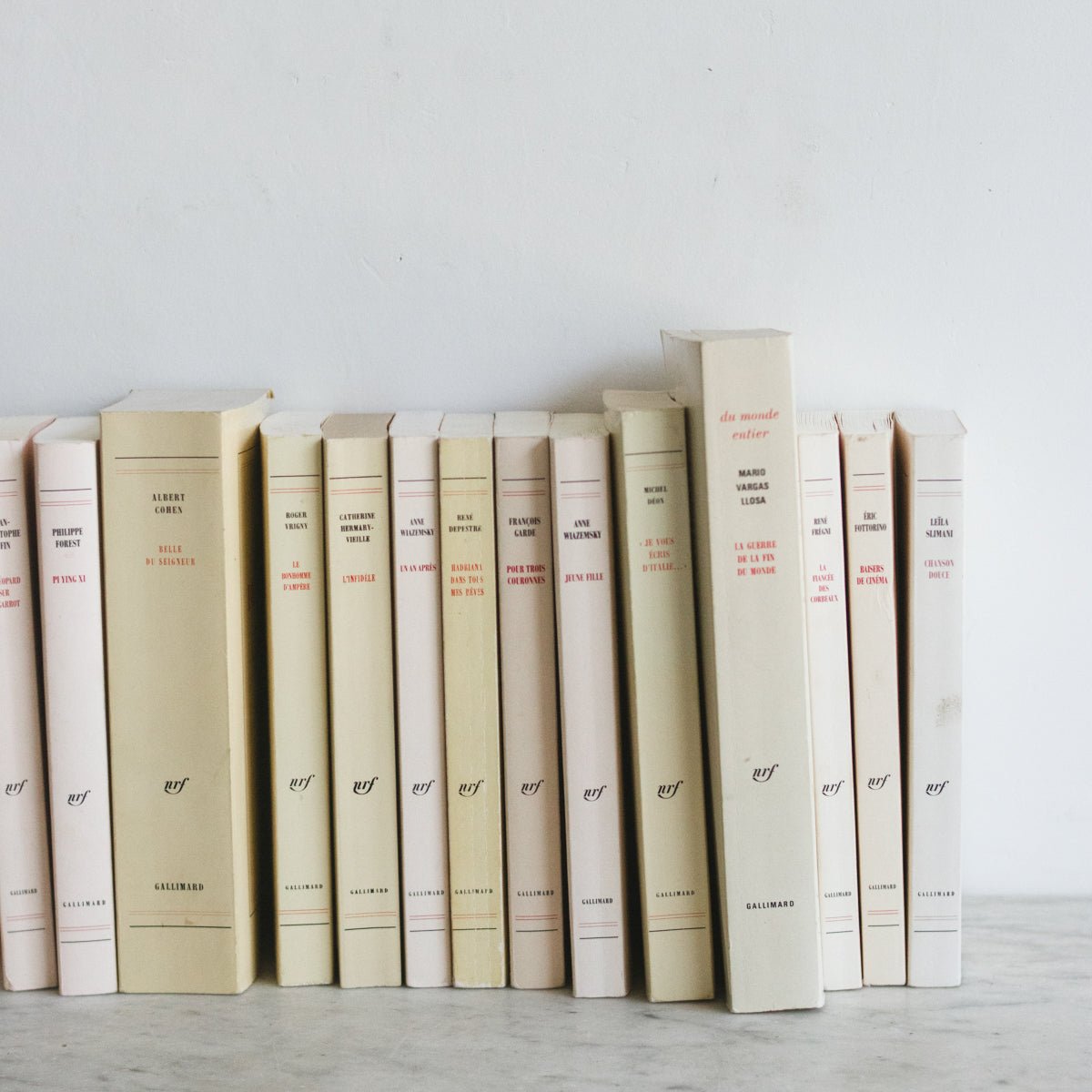 Vintage French Book Set of 4 - elsie green - decor