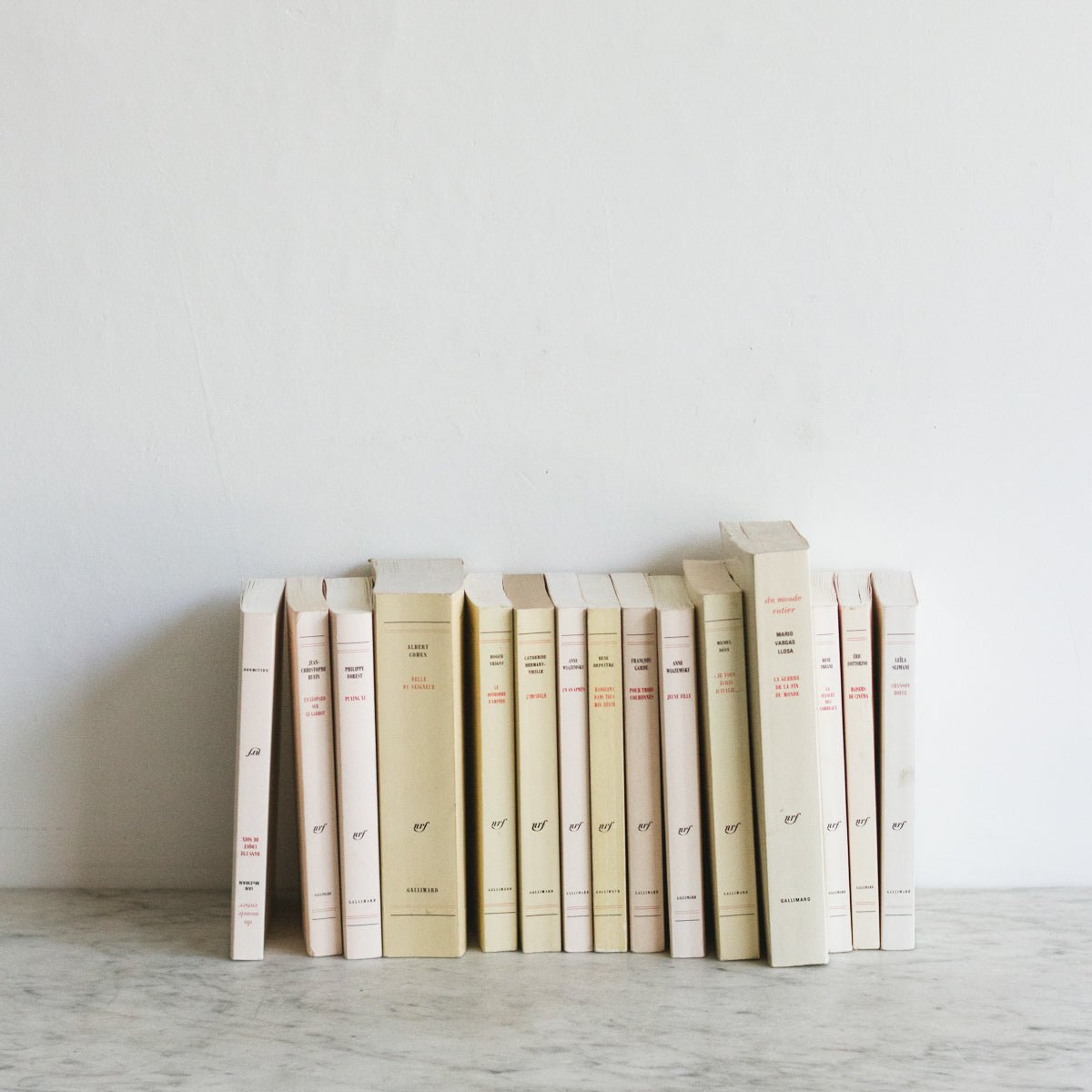 Vintage French Book Set of 4 - elsie green - decor