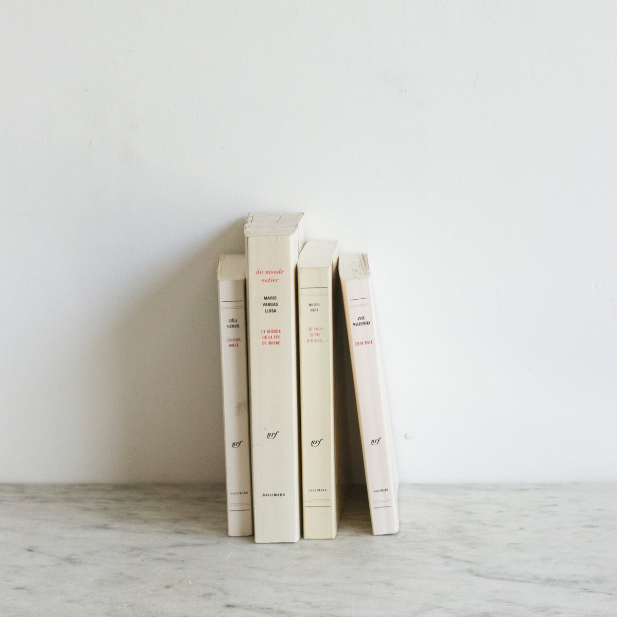 Vintage French Book Set of 4 - elsie green - decor