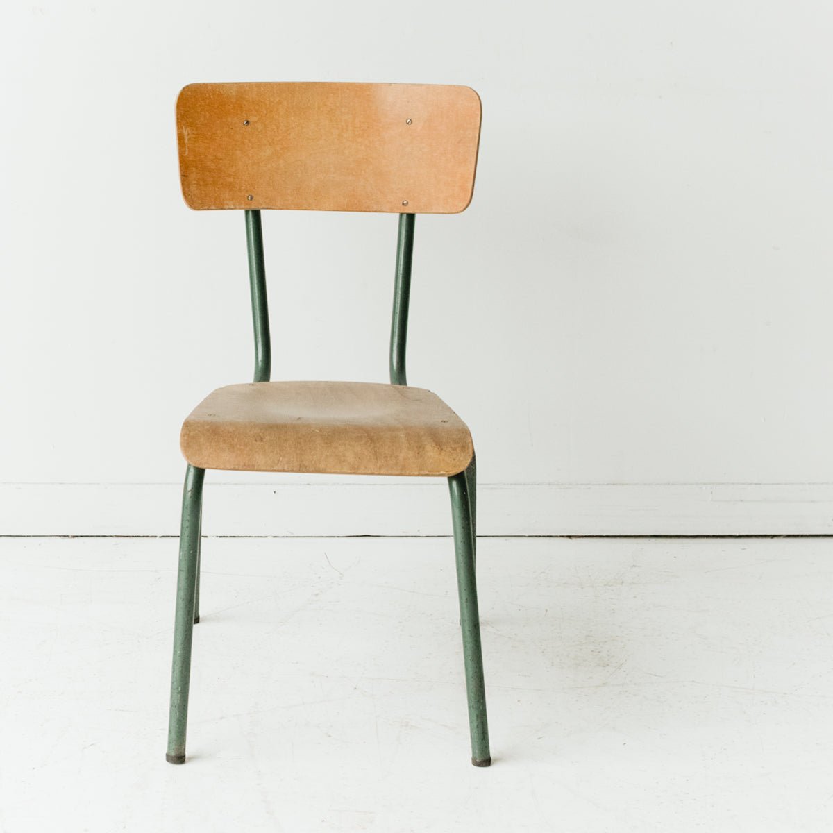 Vintage French Child's School Chair - elsie green - furniture