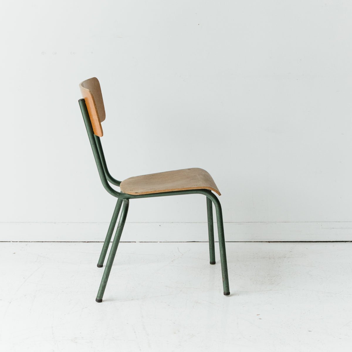 Vintage French Child's School Chair - elsie green - furniture