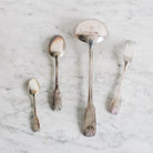 Vintage French Coquille Flatware Set of 37 - elsie green - The French Kitchen