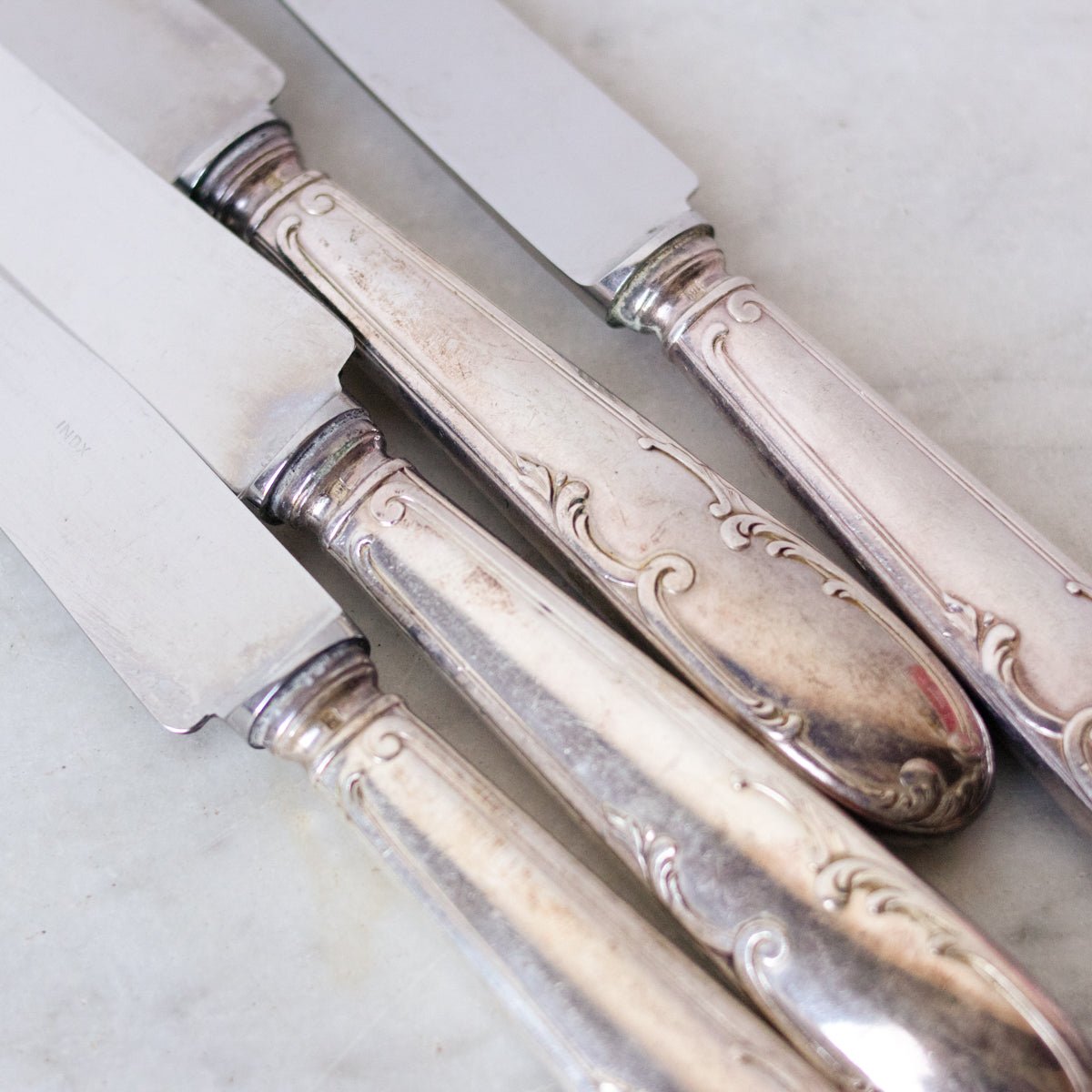 Vintage French Dinner Knife Set of 12 - elsie green - the french kitchen