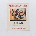 Vintage French Exhibit Poster | Atlan - elsie green - art