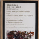 Vintage French Exhibit Poster | Jean Marie Chourgnoz - elsie green - art