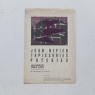 Vintage French Exhibit Poster | Jean Rivier - elsie green - art