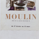 Vintage French Exhibit Poster | Moulin - elsie green - art
