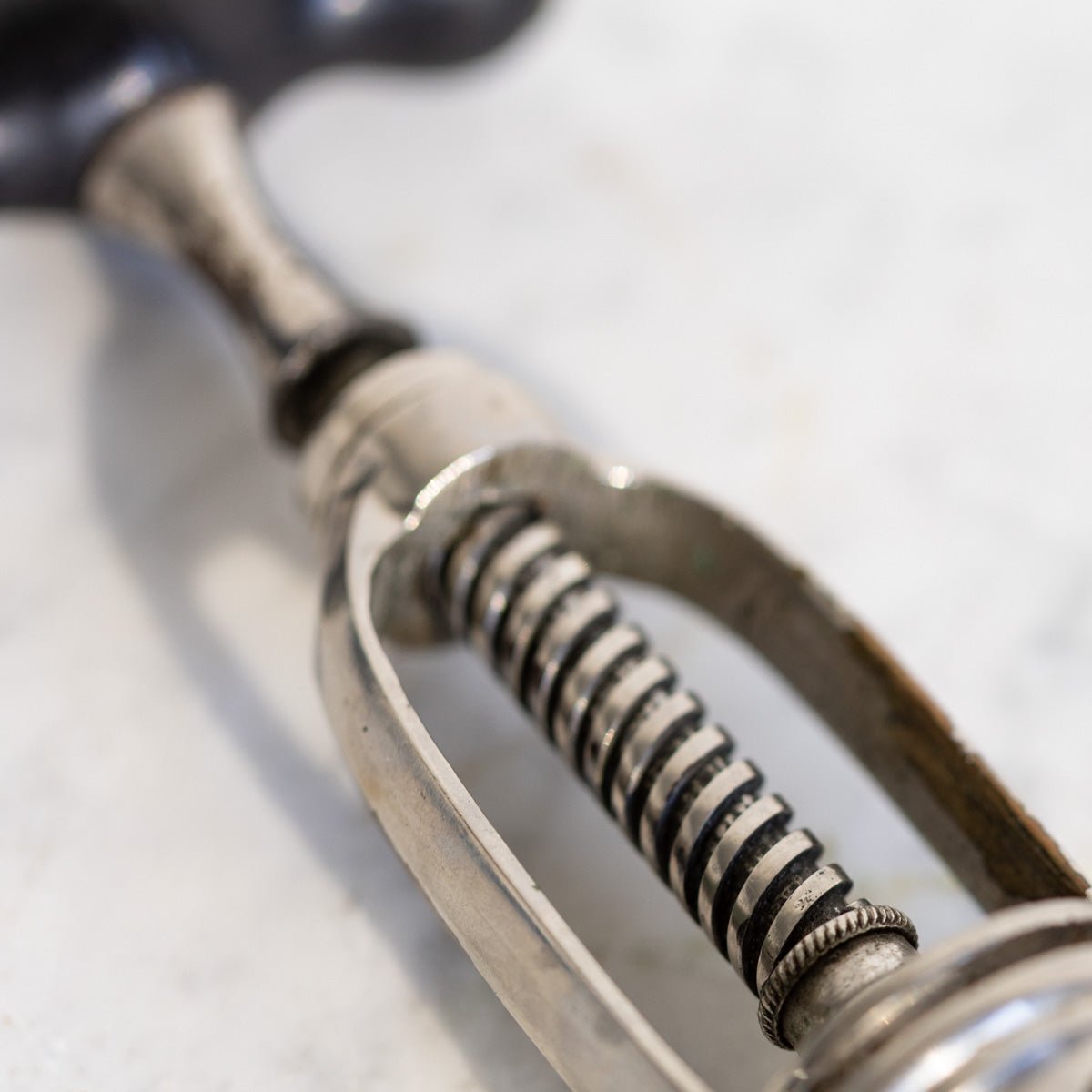 Vintage French Rack & Pinion Corkscrew - elsie green - the french kitchen