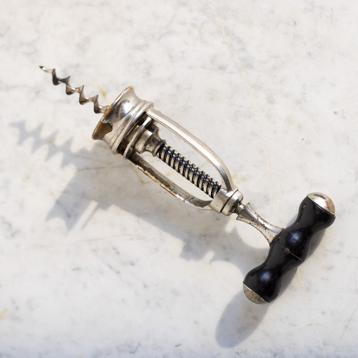 Vintage French Rack & Pinion Corkscrew - elsie green - the french kitchen