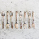 Vintage French Seafood Fork Set of 12 - elsie green - The French Kitchen