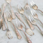 Vintage French Seafood Fork Set of 12 - elsie green - The French Kitchen