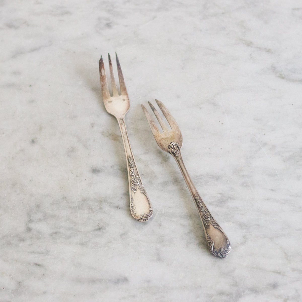 Vintage French Seafood Fork Set of 16 - elsie green - The French Kitchen