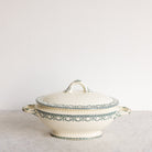 Vintage Garlandes Louis XVI Transferware Tureen - elsie green - the french kitchen