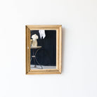 Vintage Gilded Mirror | 15.5 x 21 - elsie green - decor