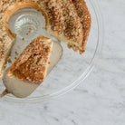 Vintage Glass Cake Plate - elsie green - The French Kitchen