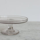 Vintage Glass Cake Plate - elsie green - The French Kitchen