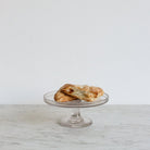 Vintage Glass Cake Plate - elsie green - The French Kitchen