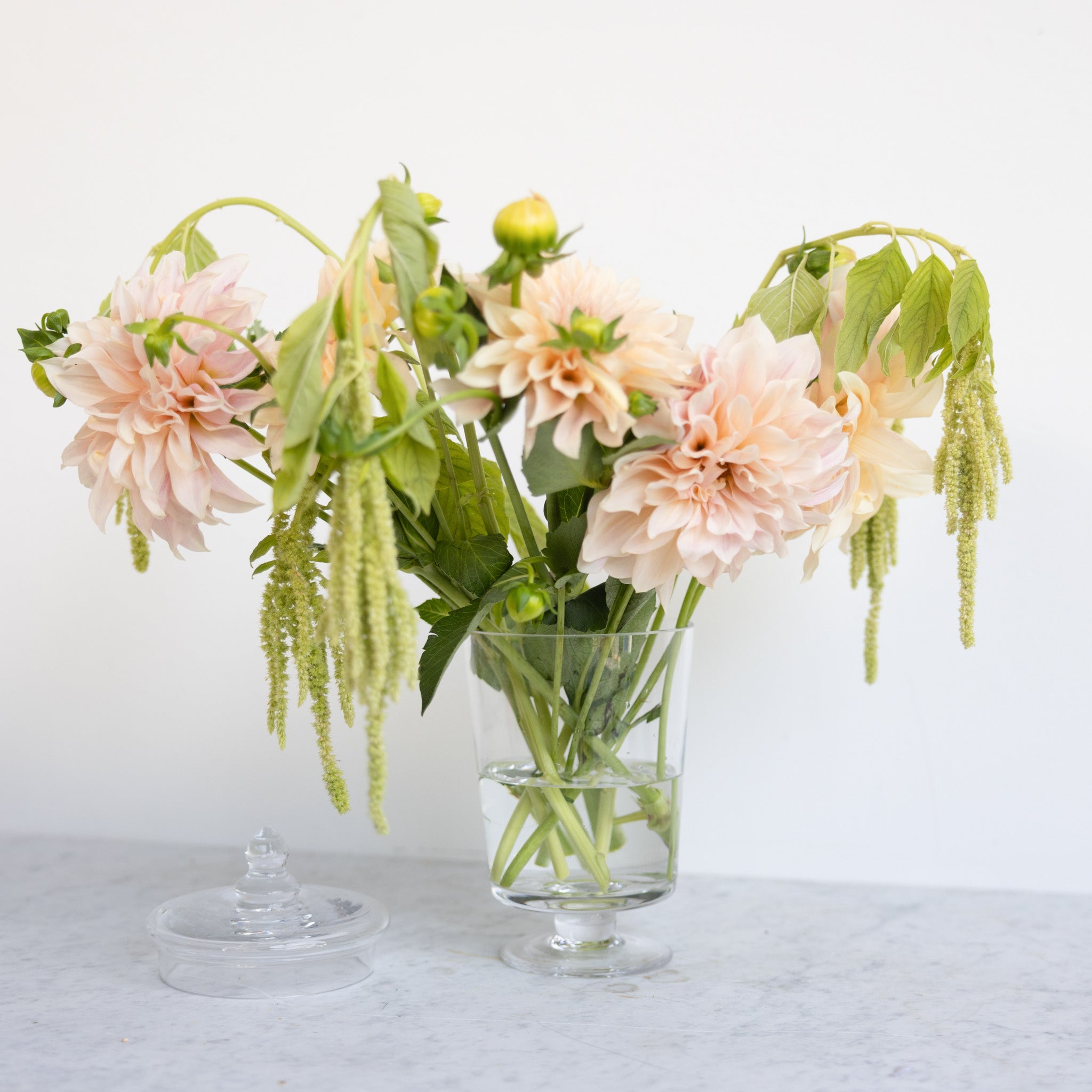 Vintage Glass Candy Jar - elsie green - Decor