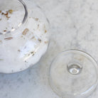 Vintage Glass Candy Jar - elsie green - decor