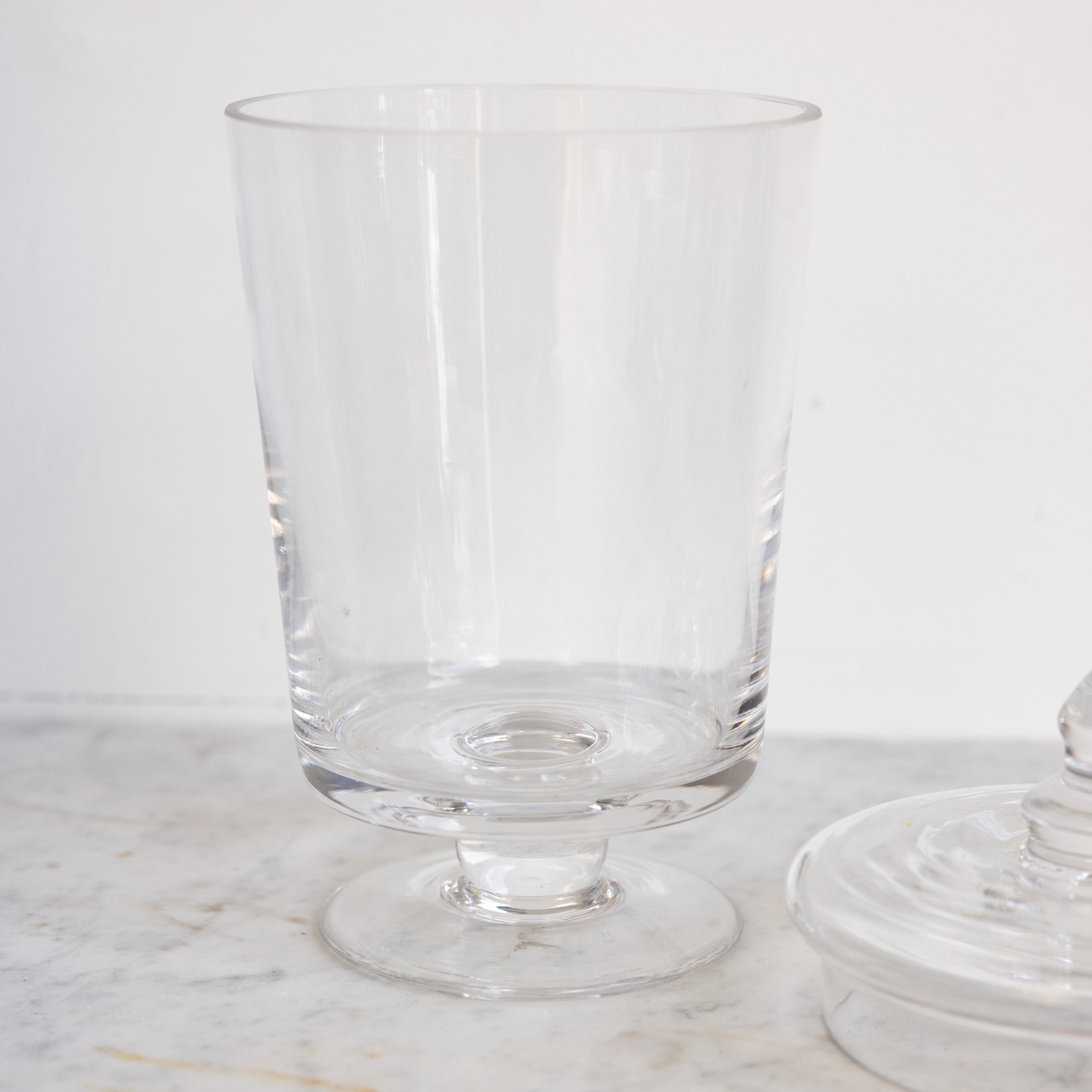 Vintage Glass Candy Jar - elsie green - Decor