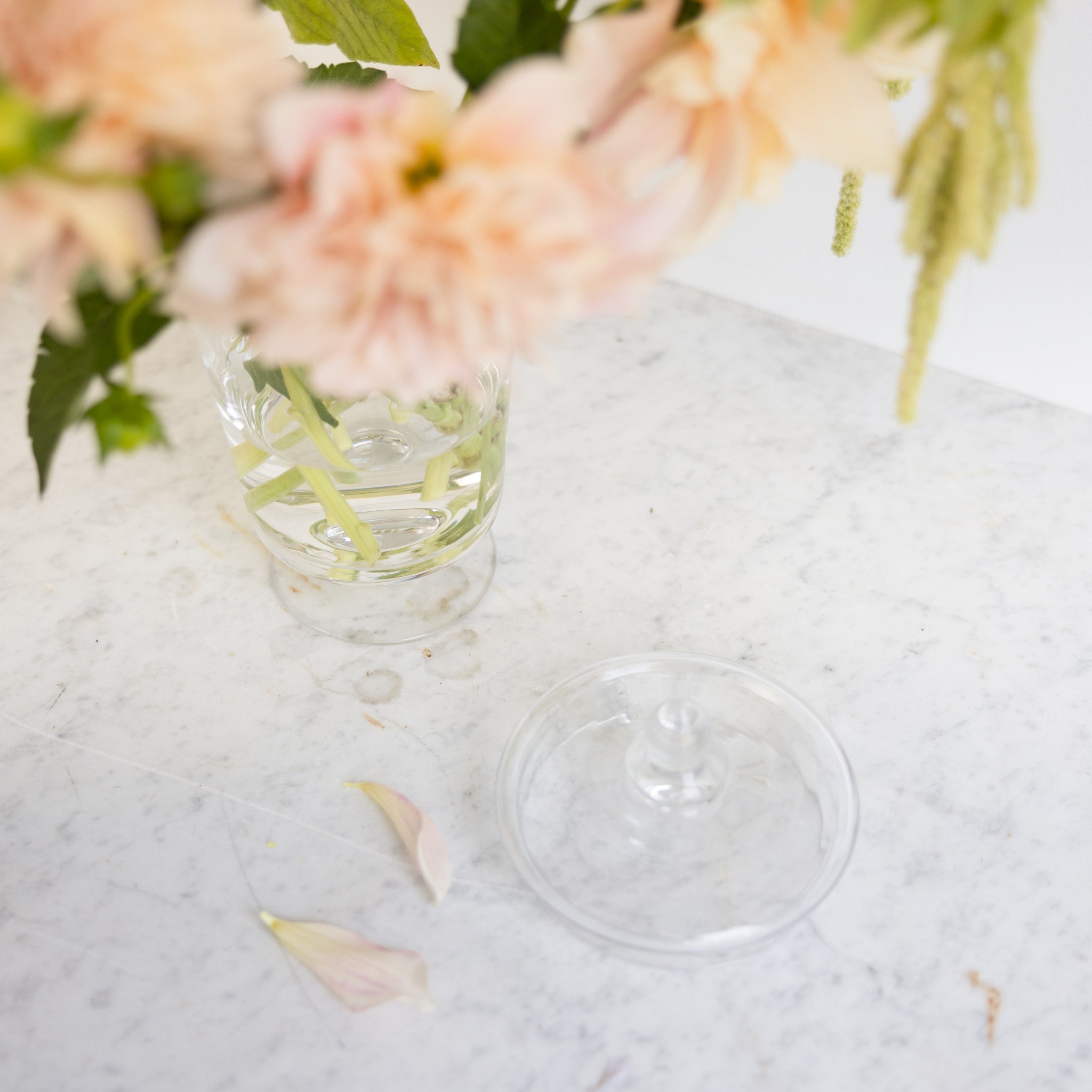 Vintage Glass Candy Jar - elsie green - Decor