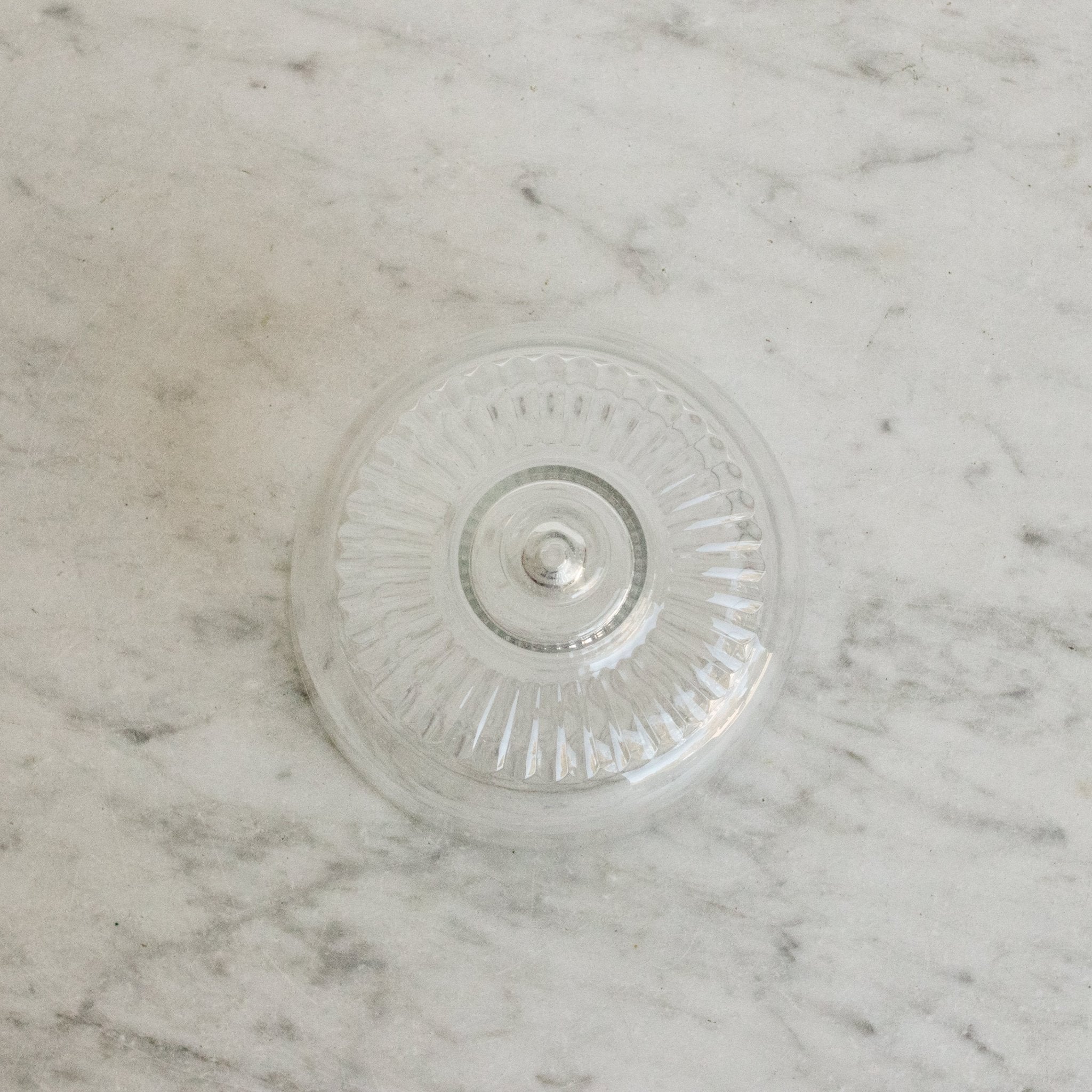 Vintage Glass Cheese Dome With Plate - elsie green - The French Kitchen