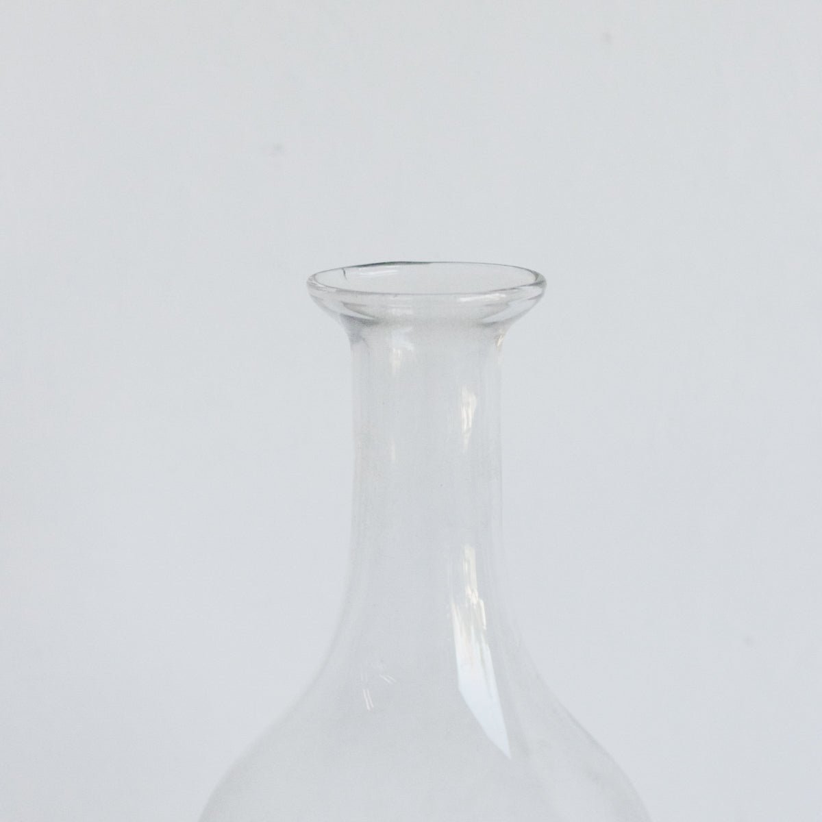 Vintage Glass Flask - elsie green - decor