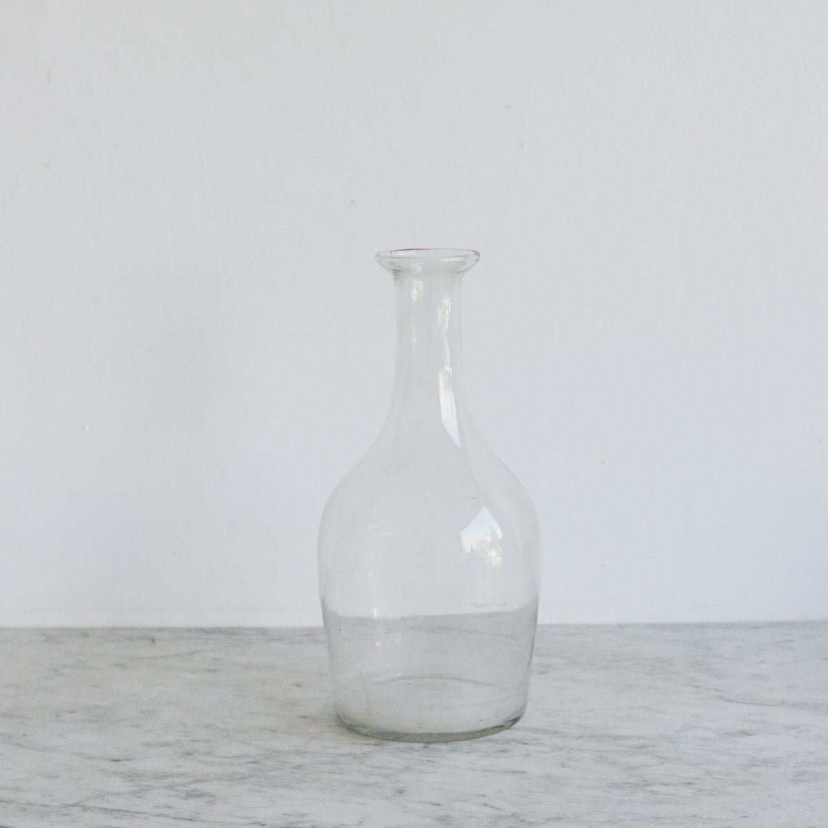 Vintage Glass Flask - elsie green - decor