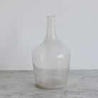 Vintage Glass Oil Bottle - elsie green - decor