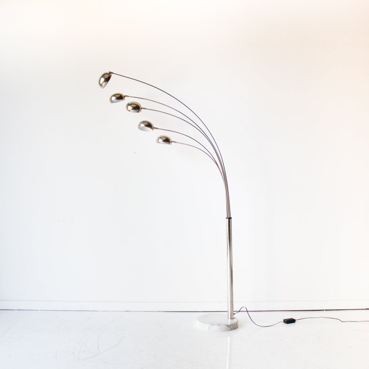Vintage Gustav Arco Floor Lamp - elsie green - decor