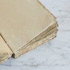 Vintage Hand Made Paper Journal - elsie green - decor