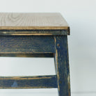 Vintage Hand Made Stool - elsie green - furniture