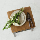 Vintage Hand Made Stool - elsie green - furniture