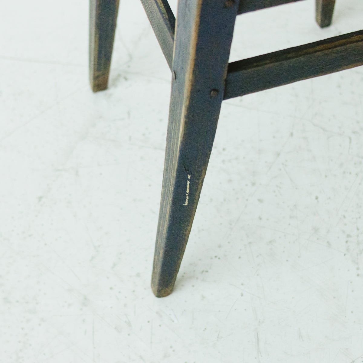 Vintage Hand Made Stool - elsie green - furniture