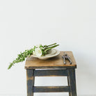 Vintage Hand Made Stool - elsie green - furniture