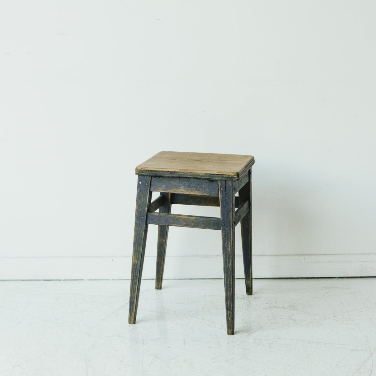 Vintage Hand Made Stool - elsie green - furniture