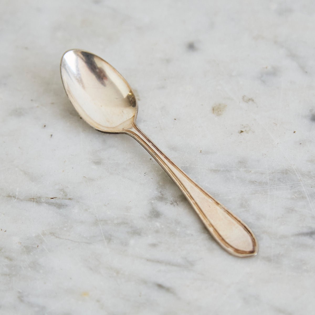 Vintage Hotel Silver Demitasse Spoon Set of 4 | The Patrick Orbe Collection - elsie green - the french kitchen