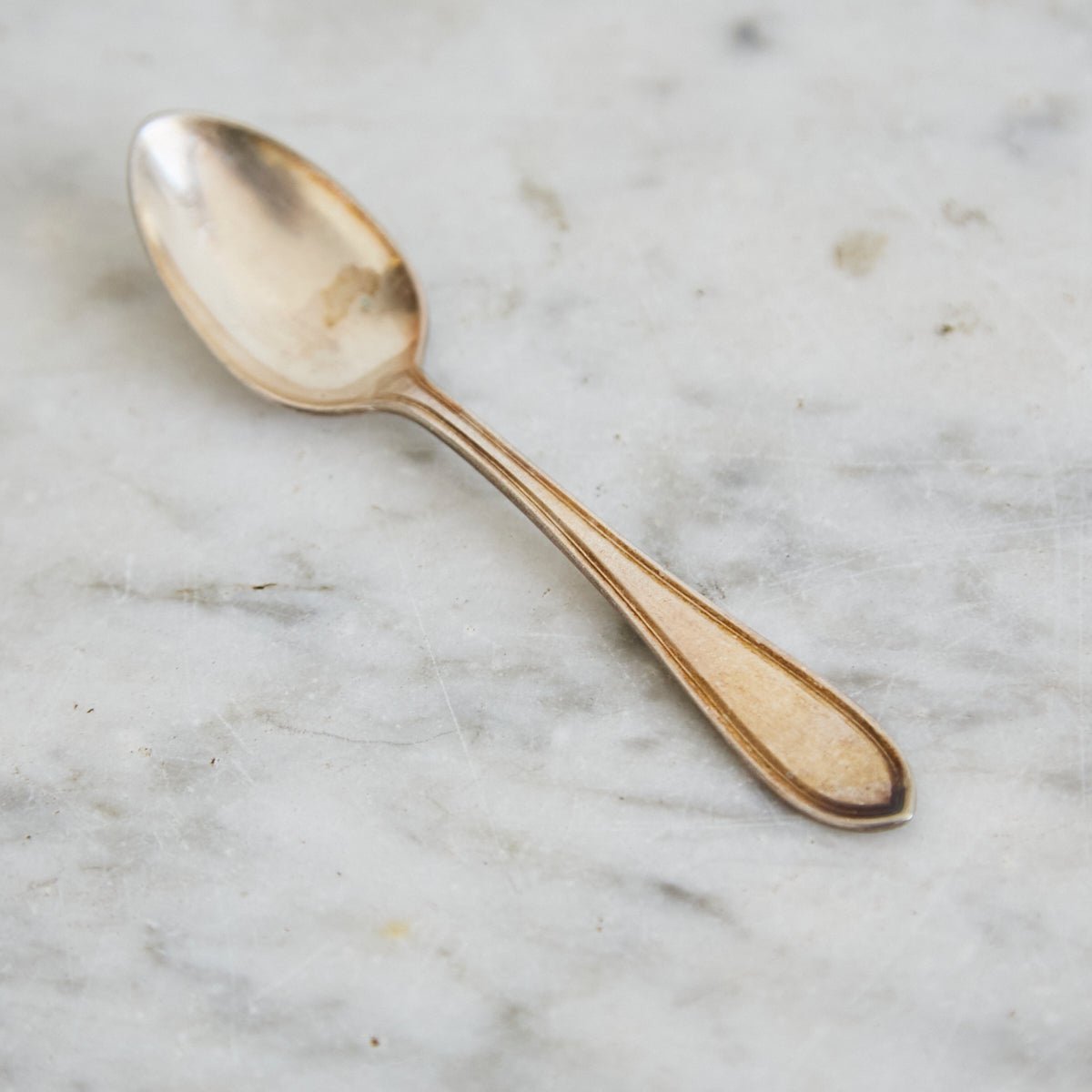 Vintage Hotel Silver Demitasse Spoon Set of 4 | The Patrick Orbe Collection - elsie green - the french kitchen