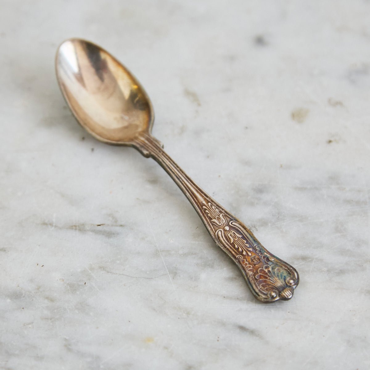 Vintage Hotel Silver Demitasse Spoon Set of 4 | The Patrick Orbe Collection - elsie green - the french kitchen