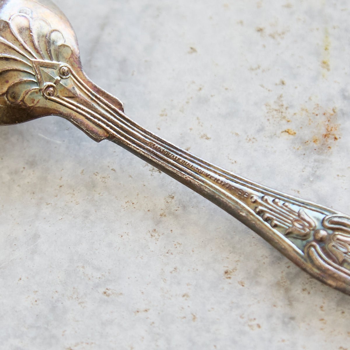 Vintage Hotel Silver Demitasse Spoon Set of 4 | The Patrick Orbe Collection - elsie green - the french kitchen