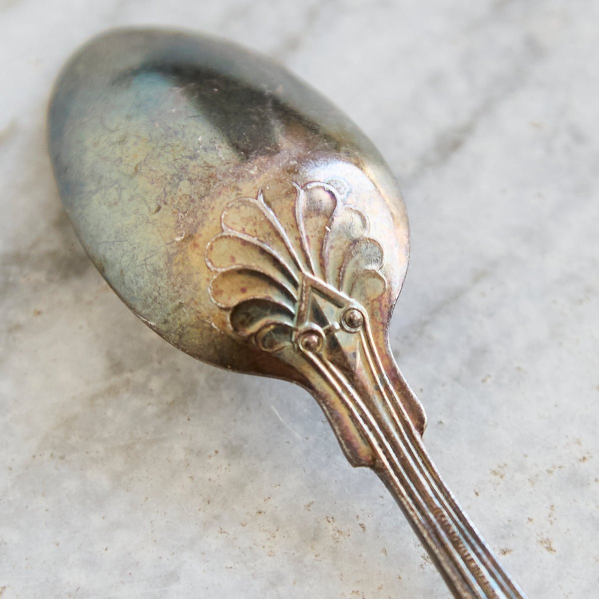 Vintage Hotel Silver Demitasse Spoon Set of 4 | The Patrick Orbe Collection - elsie green - the french kitchen