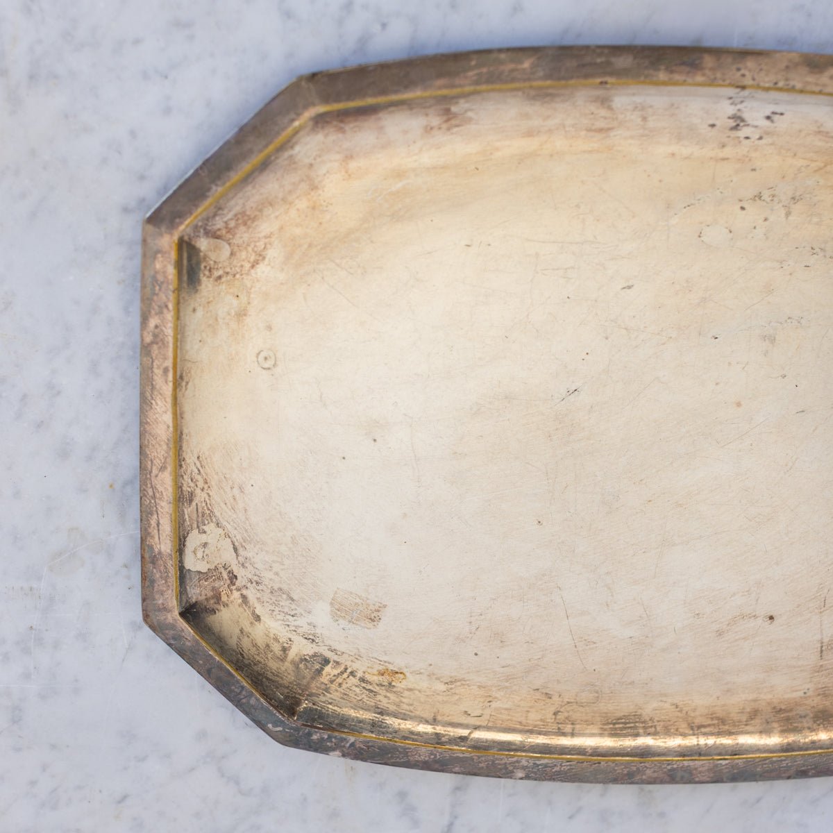Vintage Hotel Silver Tray - elsie green - The French Kitchen